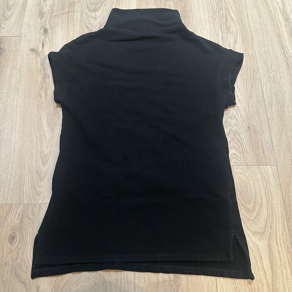Standard James Perse Womens Mock Neck Sweatshirt, Sz 1 Cotton French Terry Small